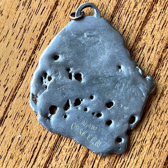 Brutalist Art Pendant - Nan Vancouver 1970’s - Picture 3 of 9